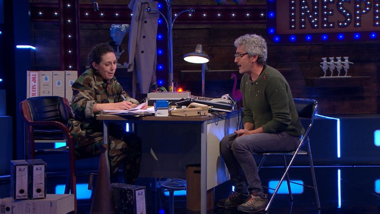 Programa Inesperat - L'Entrebèstia de la Teniente Añil a David Fernández