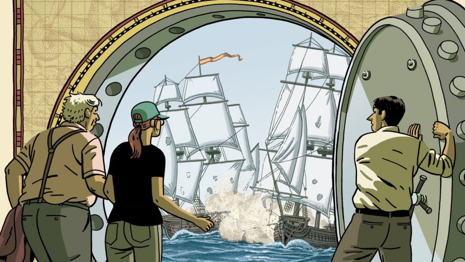 Paco Roca nos sumerge en la peripecia de Nuestra Señora de las Mercedes en su nuevo cómic