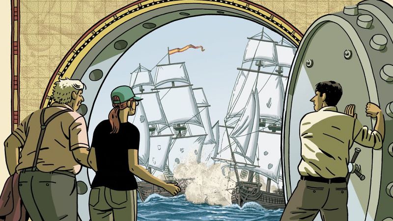 Paco Roca nos sumerge en la peripecia de Nuestra Señora de las Mercedes en su nuevo cómic