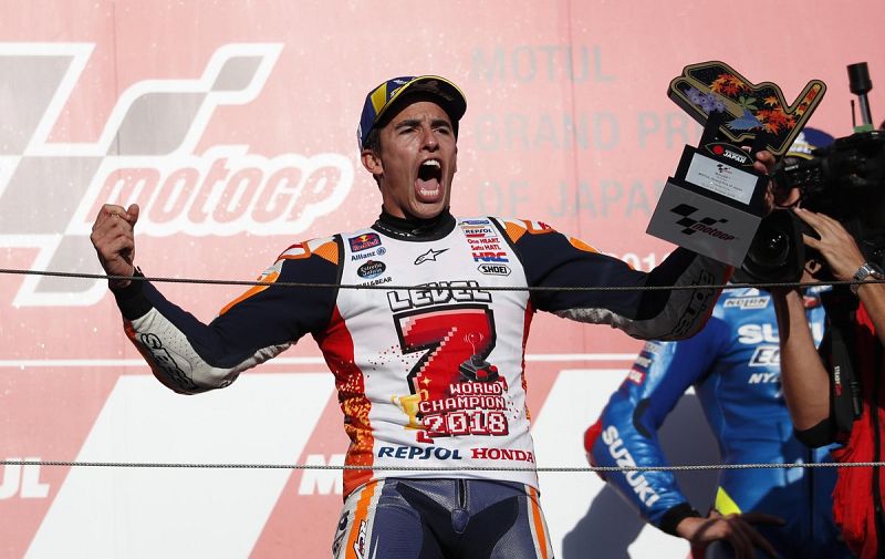 Marc Márquez: "La motivación la encuentro en los rivales"