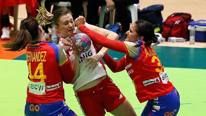 Telediario 1 - España debuta en el Europeo de Balonmano ante Croacia