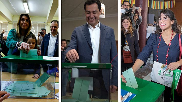 Informativo 24h - Votaciones candidatos andaluces