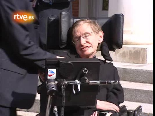 Fue noticia en el Archivo de RTVE - Hawking en Moncloa en 2005