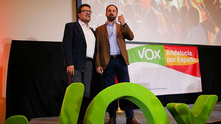 Informativo 24h - Abascal advierte a Cs que le pasará "factura" si no contribuye a echar al PSOE de la Junta