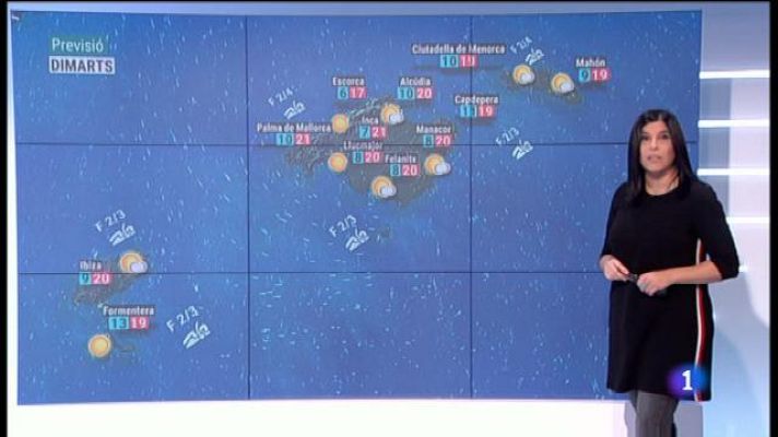 Informatiu Balear - El temps a les Illes Balears - 03/12/18