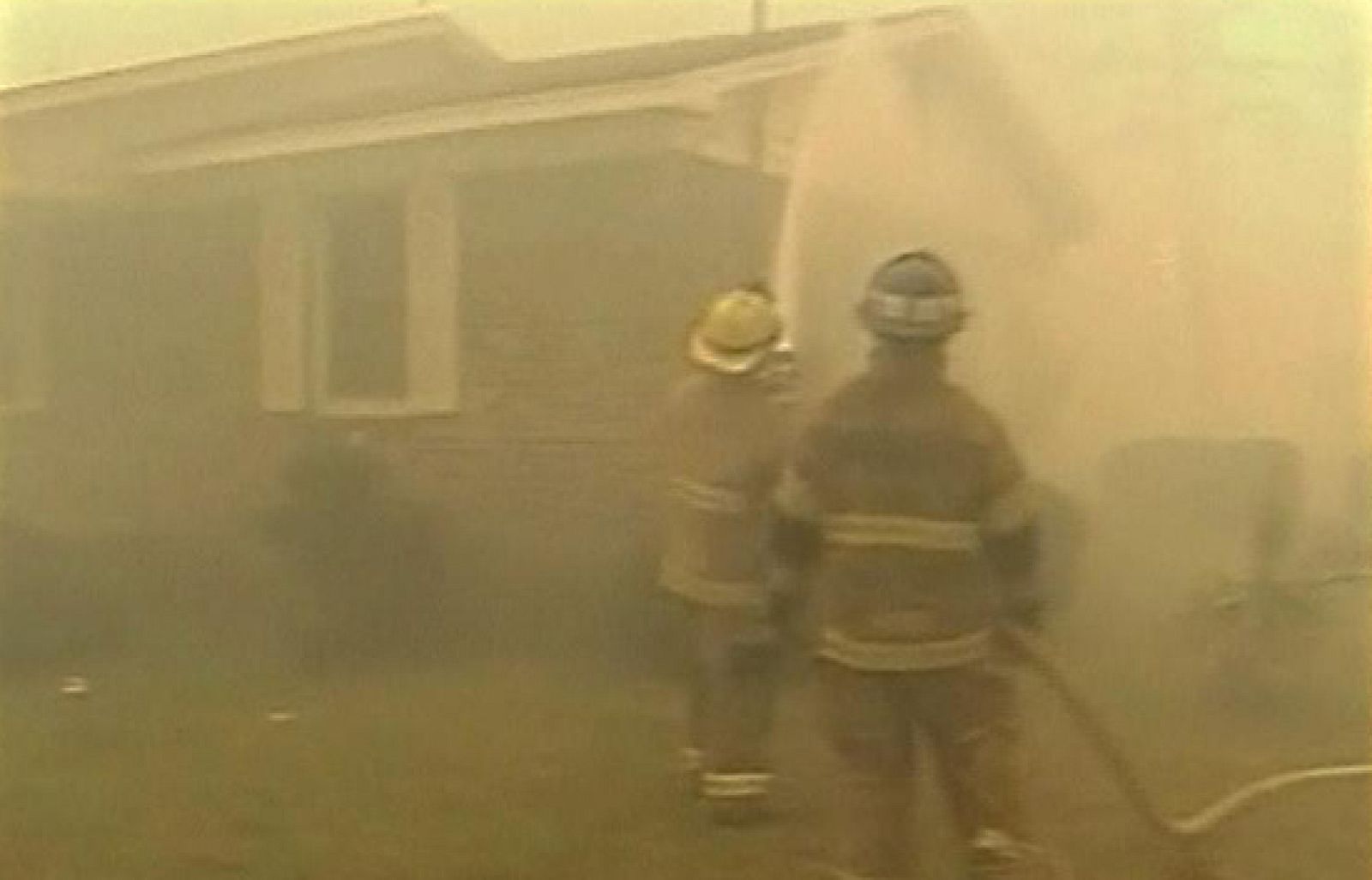 Fuego en Carolina del Sur