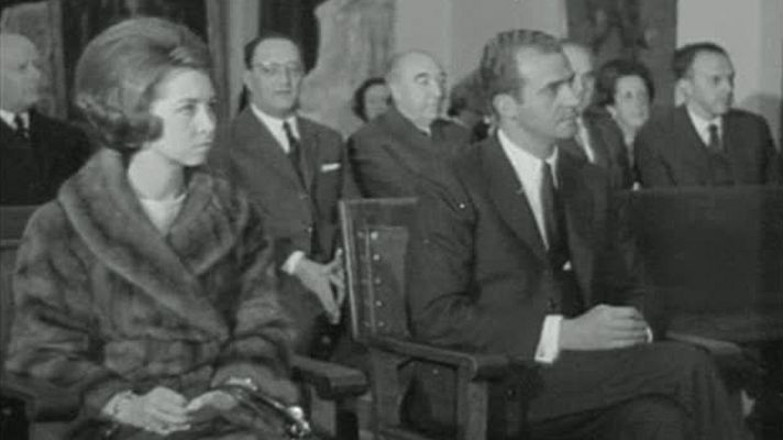 Fue noticia en el Archivo de RTVE - Los príncipes en el 150 aniversario de El Prado