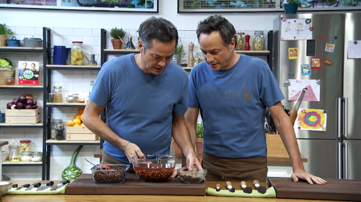 Torres en la cocina - Guisantes con tripa de bacalao y perdiz a la cazadora