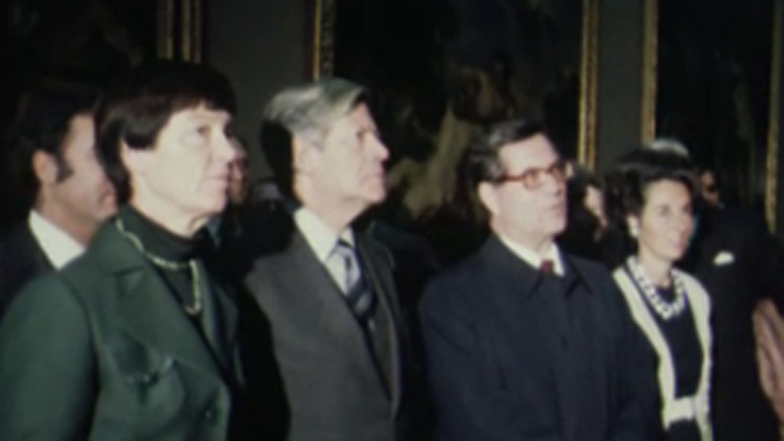 Noticias Nacional 1977 - Helmut Schmidt visita el Museo del Prado