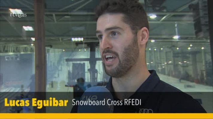 Snowboard - Lucas Eguibar: "La prueba de Baqueira en marzo será especial por estar ante nuestra gente"