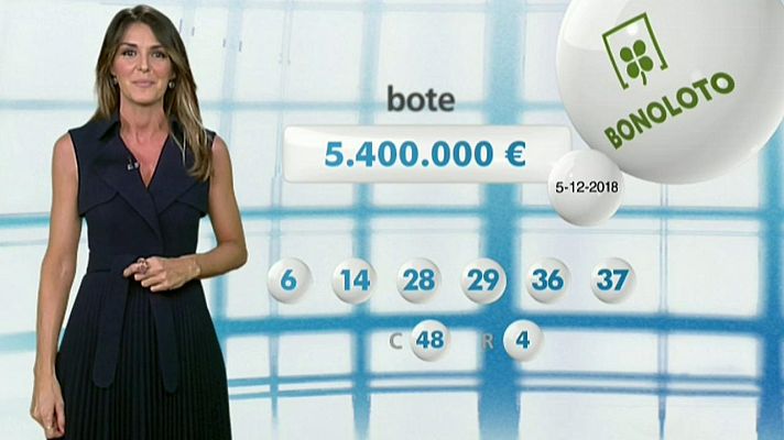 Loterías - Bonoloto - 05/12/18