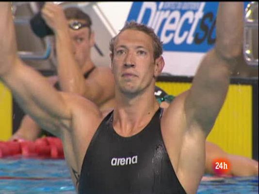  - Bernard rompe los 100 metros libre