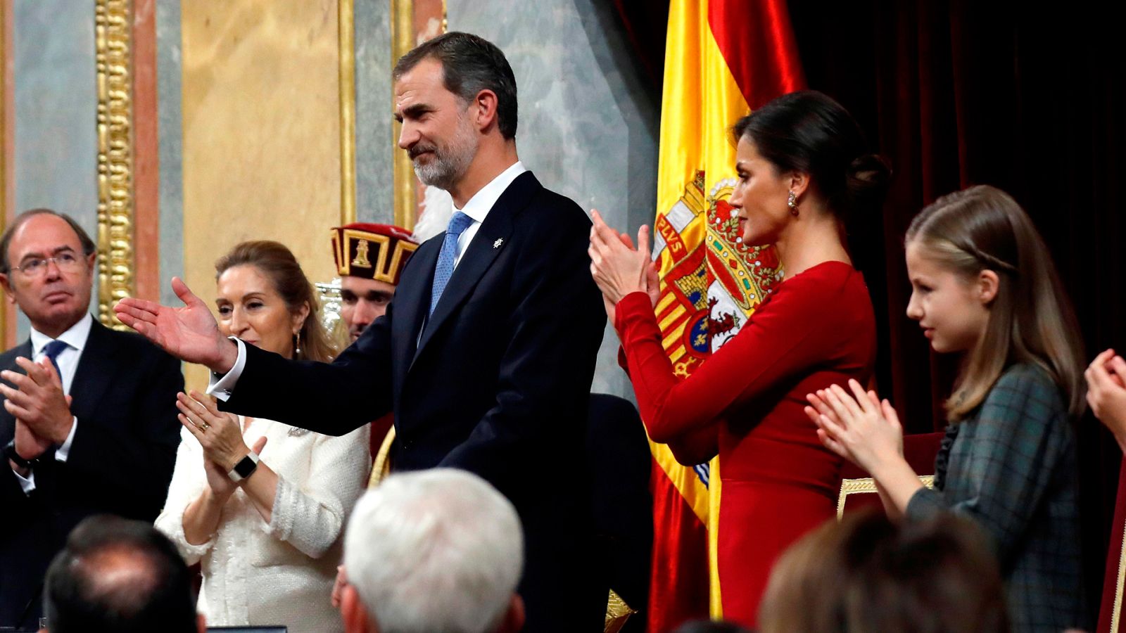 El rey llama a "preservar" los valores constitucionales y une la Monarquía a la "democracia y libertad" de España | Ver