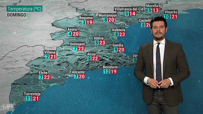 L'informatiu - Comunitat Valenciana - El tiempo en la Comunidad Valenciana - 07/12/18