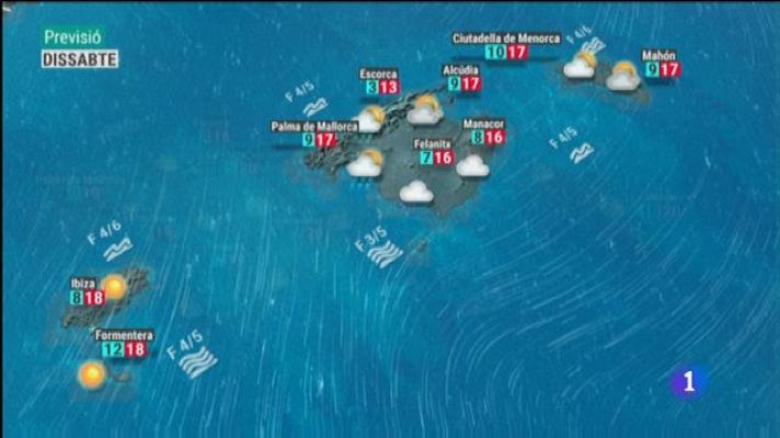 Informatiu Balear - El temps a les Illes Balears - 07/12/18