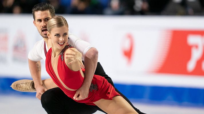 Patinaje sobre hielo - Final Grand Prix 2018. Programa Corto Parejas