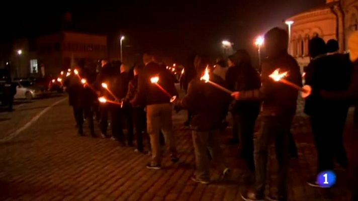 Telediario 1 - La extrema derecha comenzó ganar influencia en Europa en los años 90