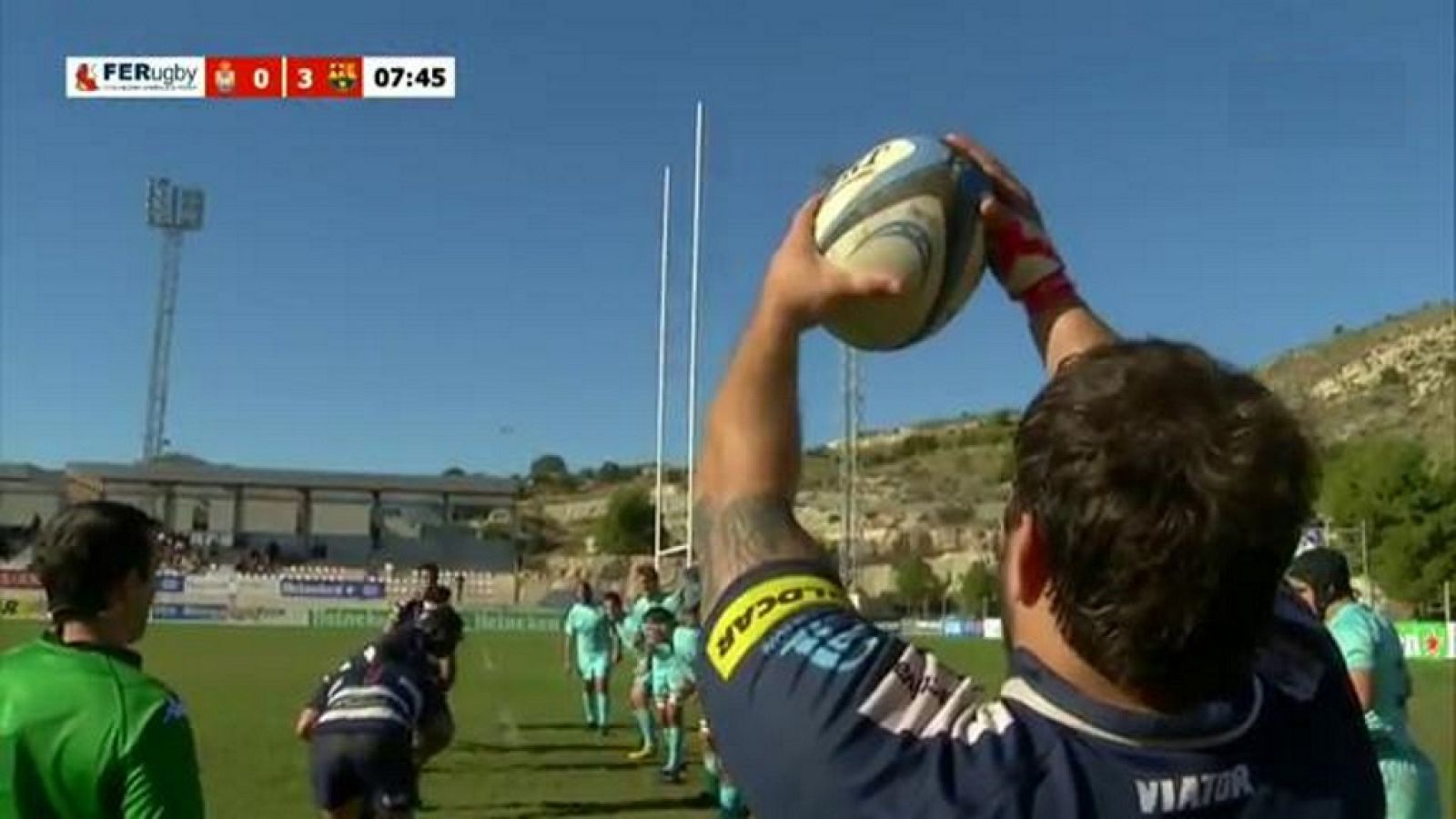 Rugby - Liga División de Honor Masculina. 11ª jornada: CR La Villa - FC Barcelona - ver ahora