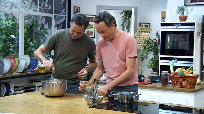 Torres en la cocina - Torres en la cocina - Bocaditos de lentejas y pizza de pera y quesos