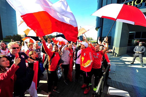 Telediario 1 - Madrid cumplió y la Copa Libertadores fue una fiesta