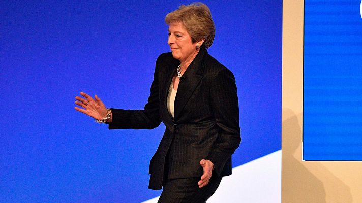 Telediario 1 - Theresa May, la 'dama del Brexit'