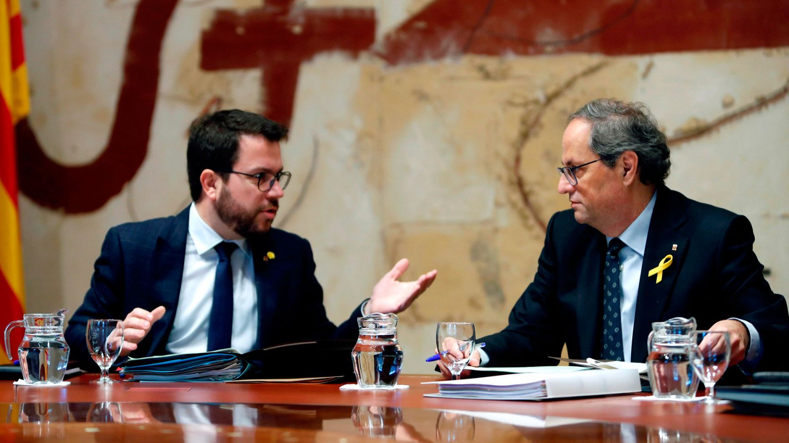 El Govern responde al Gobierno: "La seguridad en Cataluña está garantizada" - La noche en 24h | Ver