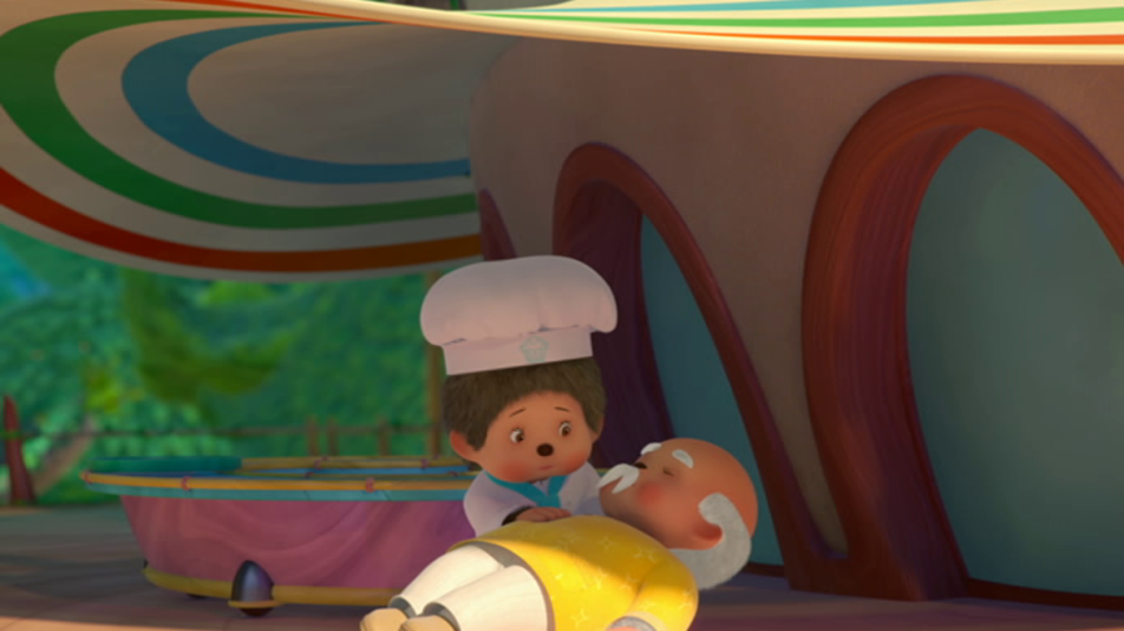 La tarta adormecedora - La tribu Monchhichi | Ver