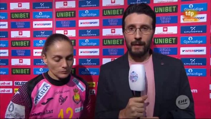 Europeo Femenino de Balonmano - Silvia Navarro: "Los éxitos llegarán pero hay que tener paciencia"