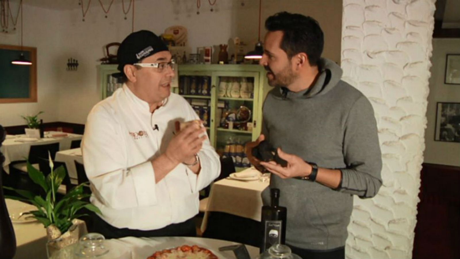 La pizza de Tumbarello contra el frío