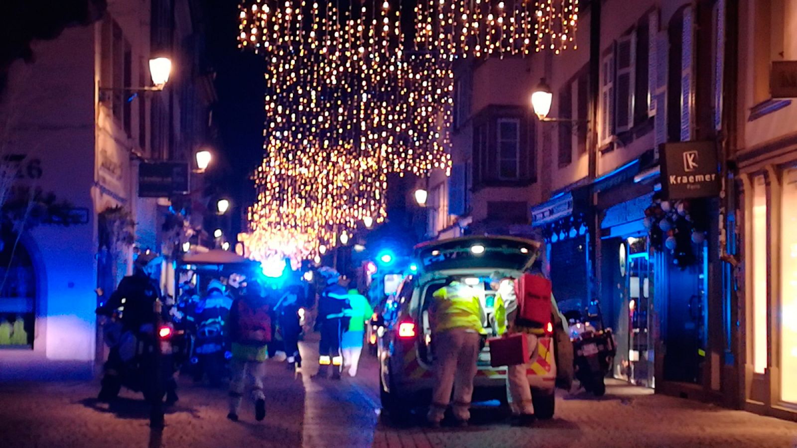 Al menos dos muertos y una decena de heridos en un tiroteo en el centro de Estrasburgo | Ver