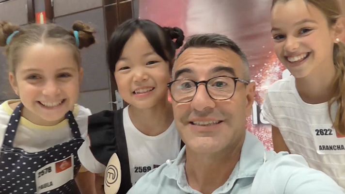 MasterChef Junior - Abel Arana llega al casting de MasterChef Junior 6 en Madrid