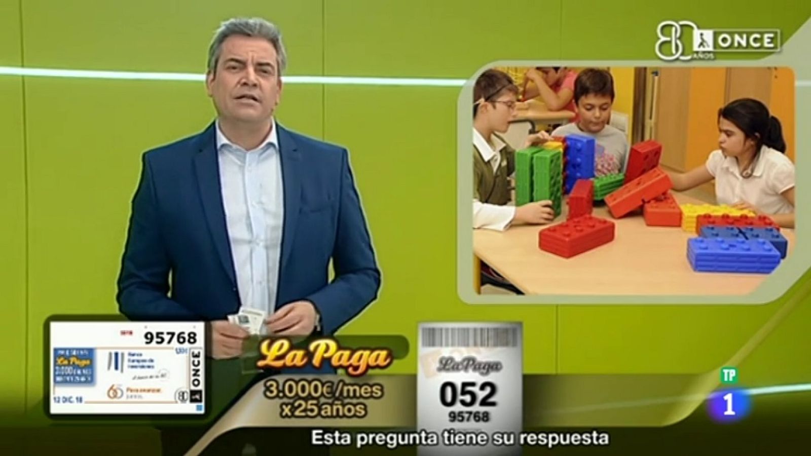 Sorteo ONCE - 12/12/18 - ver ahora