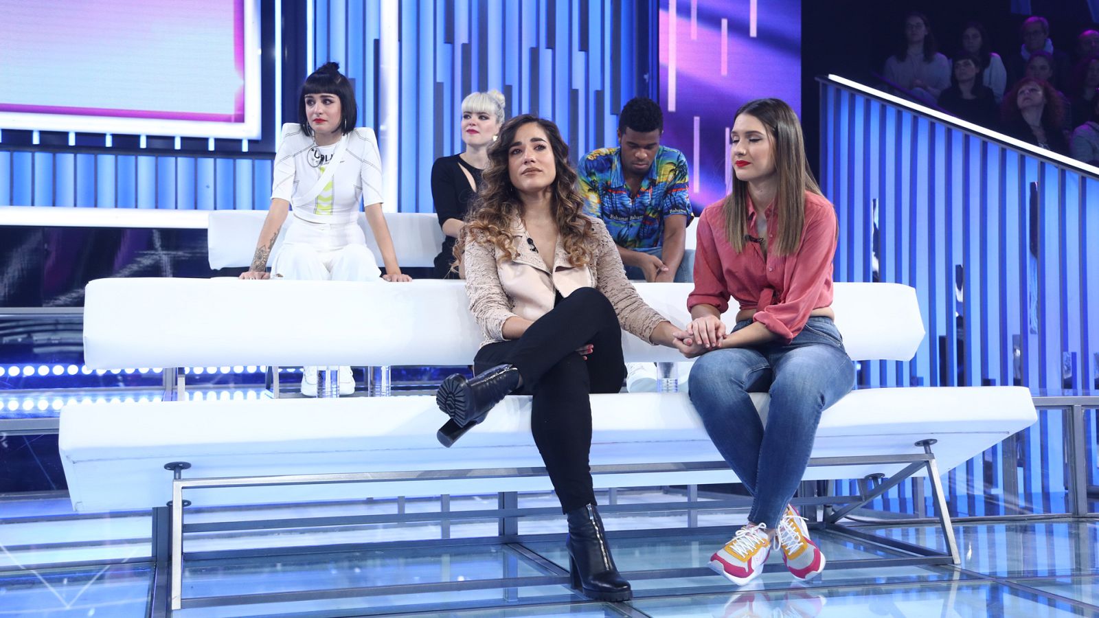 OT 2018 -  Alba, Julia, Sabela, Natalia y Famous finalistas de OT 2018