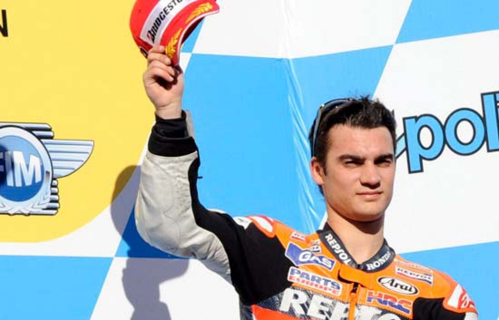 "Hasta yo me he sorprendido", ha reconocido Dani Pedrosa respecto al tercer puesto conseguido en Japón. Además, ha felicitado a Lorenzo.