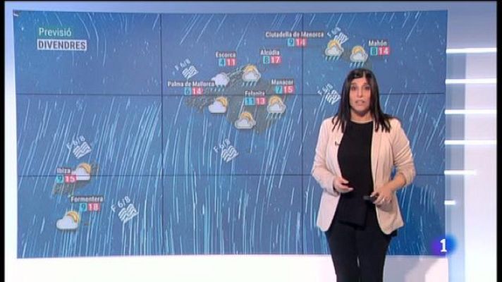 Informatiu Balear - El temps a les Illes Balears - 13/12/18