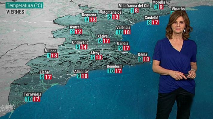 L'informatiu - Comunitat Valenciana - El tiempo en la Comunidad Valenciana - 13/12/18