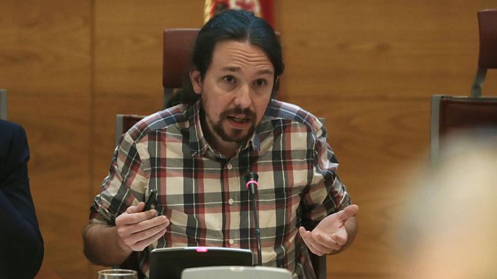 Telediario 1 - Pablo Iglesias niega que Venezuela haya financiado a Podemos