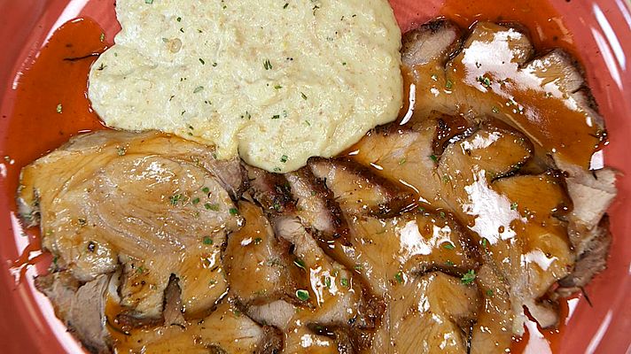 Torres en la cocina - Pata asada canaria