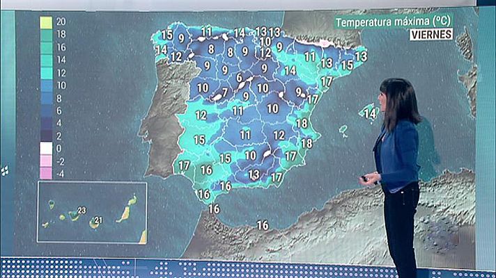 El tiempo - Vientos y lluvias fuertes en el litoral catalán y Baleares