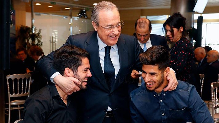 Telediario 1 - Isco, protagonista en la comida de Navidad del Real Madrid