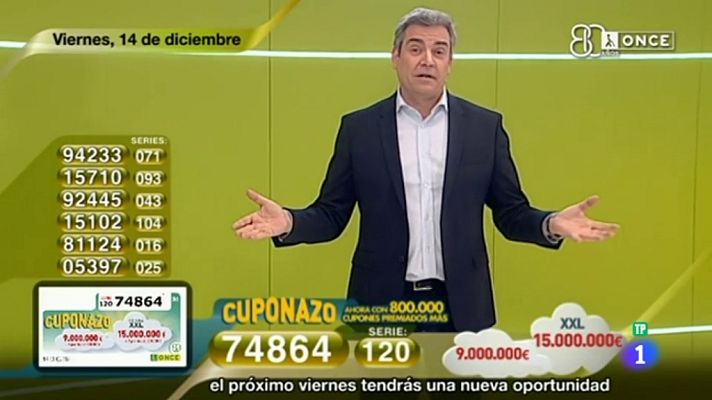 Sorteos ONCE - Sorteo ONCE - 14/12/18