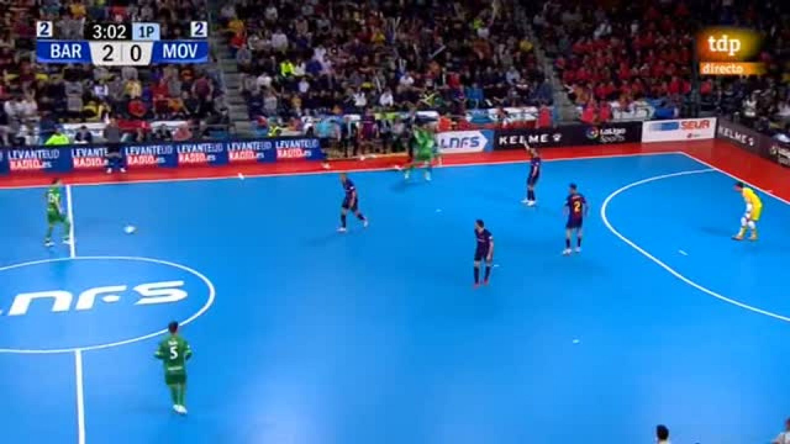 LNFS 2018-2019. Jornada FC Barcelona 2-1 Inter: Elisandro - Fútbol Sala | Ver