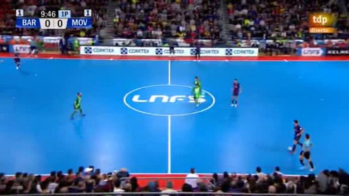 Fútbol Sala - LNFS 2018-2019. Jornada FC Barcelona 1-0 Inter: Esquerdinha