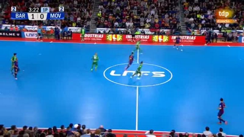 LNFS 2018-2019. Jornada FC Barcelona 2-0 Inter: Ferrao - Fútbol Sala | Ver