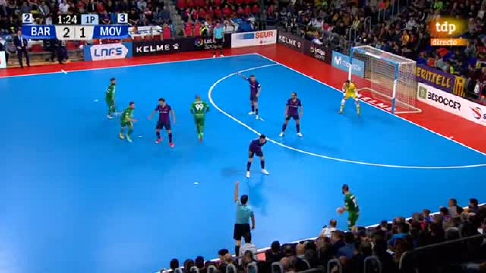 LNFS 2018-2019. Jornada FC Barcelona 2-2 Inter: Elisandro - Fútbol Sala | Ver