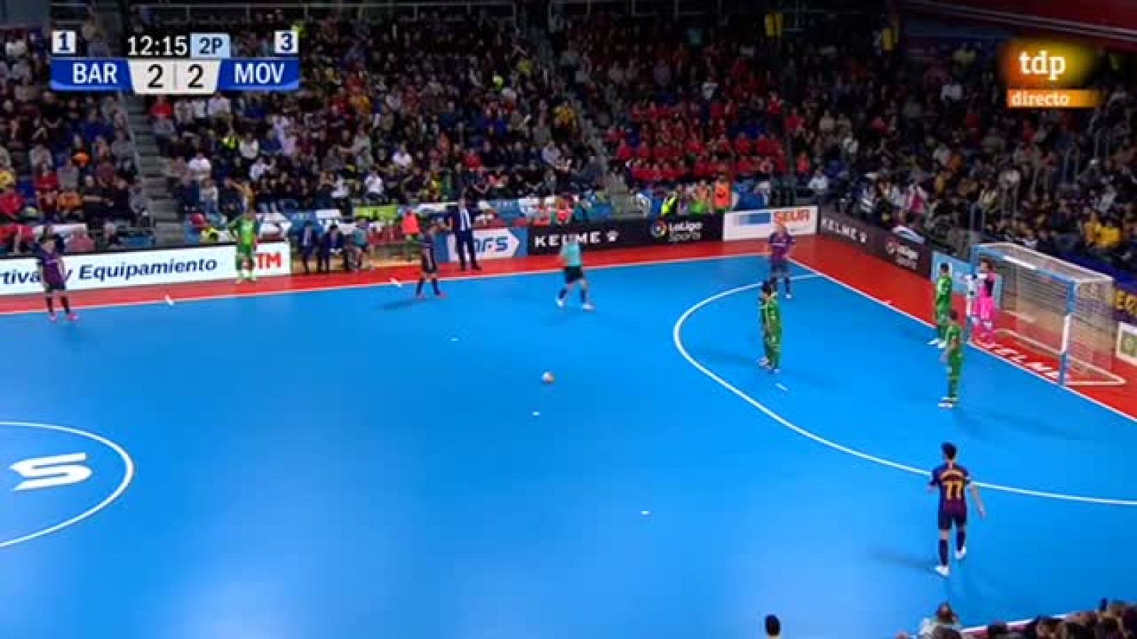 LNFS 2018-2019. Jornada FC Barcelona 3-2 Inter: Lozano - Fútbol Sala | Ver