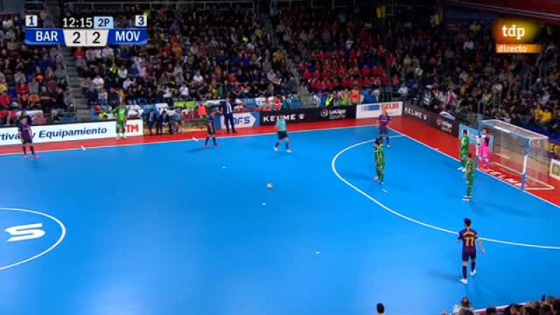 LNFS 2018-2019. Jornada FC Barcelona 3-2 Inter: Lozano - Fútbol Sala | Ver