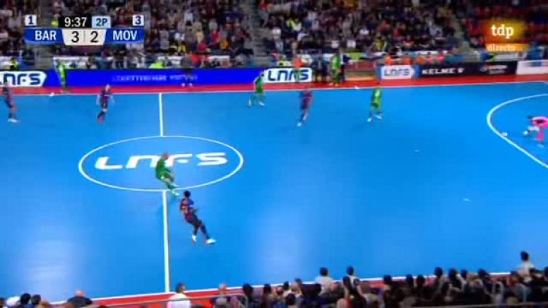 LNFS 2018-2019. Jornada FC Barcelona 3-3: Elisandro - Fútbol Sala | Ver