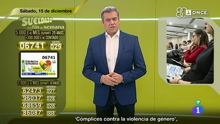 Sorteos ONCE - Sorteo ONCE - 15/12/18