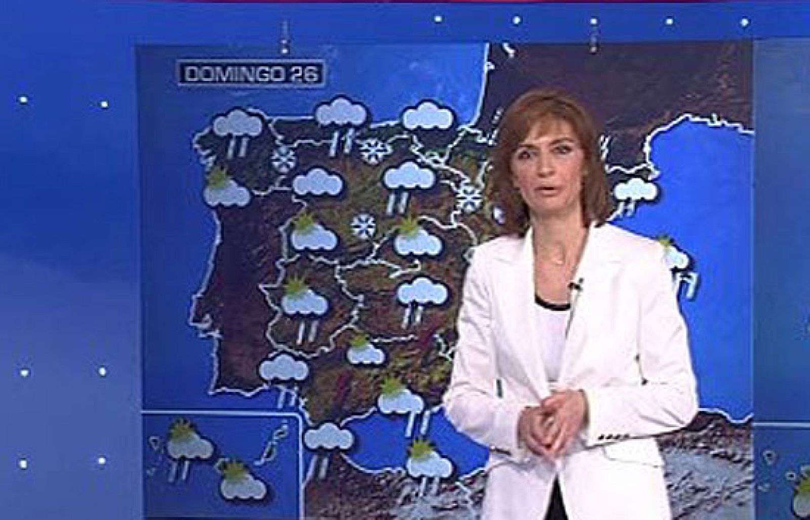 El frente frío que ha provocado un brusco descenso de las temperaturas se marcha pero entra otro frente por Galicia que provocará lluvias en la mitad norte, aunque habrá estabilidad en el resto de la península.